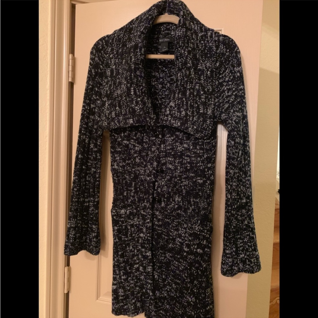 Long Open Front Jacket